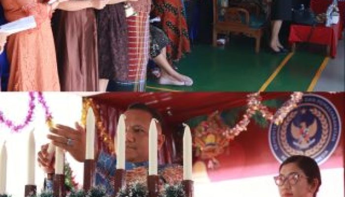 Lapas Kelas IIB Pasir Pangarayan Gelar Perayaan Natal Bersama Warga Binaan dan Keluarga