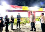 Pengecekan Kesiapan Pos Yan dan Pos Pam Operasi Lilin Toba 2025, Kapolres Langkat Pastikan Pelayanan Optimal bagi Masyarakat