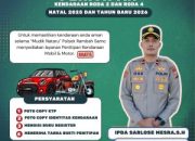 Polsek Rambah Samo Sediakan Layanan Penitipan Kendaraan Gratis Selama Libur Nataru 2025-2026