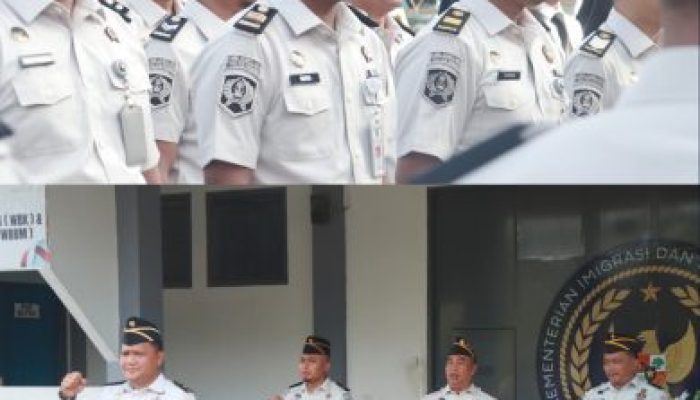 Tampil dengan Seragam PDH Baru, Lapas Pasir Pangarayan Gelar Apel Pagi Awal Tahun 2026