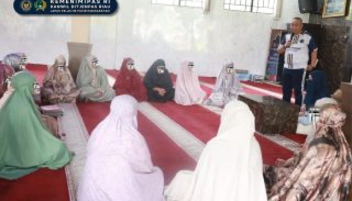 Momentum Ramadan 1447 H, Pengajian Rutin Perkuat Iman Warga Binaan Lapas Pasir Pangarayan