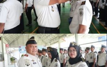 21 Pegawai Lapas Pasir Pangarayan Terima Kenaikan Pangkat, Satu Raih Penghargaan Pegawai Teladan