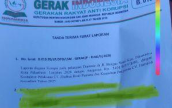 Proyek Drainase Bangau Sakti Dilaporkan ke Polisi, LSM Soroti Dugaan Pengurangan Volume