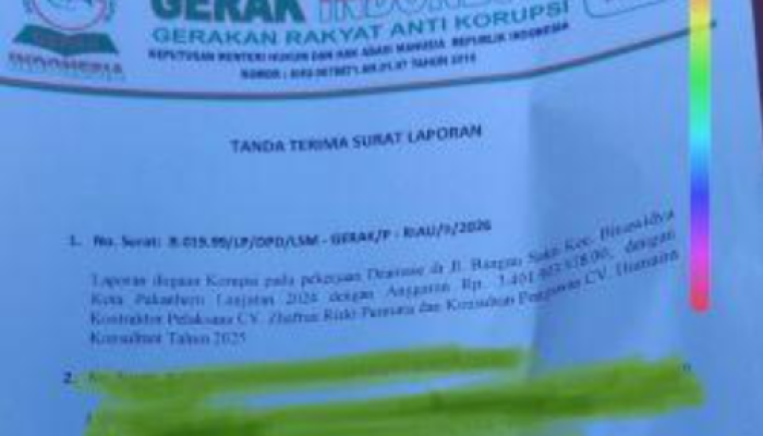 Proyek Drainase Bangau Sakti Dilaporkan ke Polisi, LSM Soroti Dugaan Pengurangan Volume