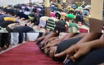 Tingkatkan Keimanan di Bulan Ramadan, Lapas Pasir Pangarayan Gelar Salat Gerhana dan Rangkaian Ibadah Malam