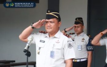 Pimpin Apel Pagi, Kalapas Pasir Pangarayan Berikan Penguatan Agenda Kedinasan kepada Seluruh Pegawai