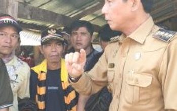 Gusril Pausi Kunjungi Anak Korban Asusila