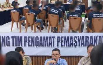 Perkuat Proses Integrasi, Lapas Pasir Pangarayan Gelar Sidang TPP bagi 15 Warga Binaan