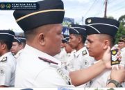 Tingkatkan Kinerja Petugas, Kalapas Pasir Pangarayan Sematkan Pangkat Baru dan Anugerahkan Penghargaan Pegawai Teladan