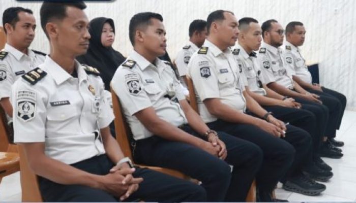 Kasi Binadik dan Giatja Lapas Pasir Pangarayan Berikan Pengarahan Perdana, Tekankan Penguatan Tupoksi Jajaran