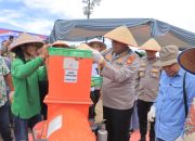 Panen Jagung 2 Ton di Kampar, Sinergi Polisi dan Warga Dorong Swasembada Pangan