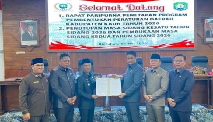 Propemperda 2026 Kaur Disahkan, Masa Sidang Baru Resmi Dibuka