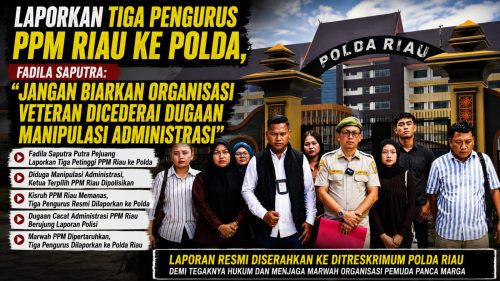 Polemik PPM Riau, Tiga Pengurus Dilaporkan ke Polda