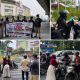 GWI Pekanbaru Bagikan 1.000 Masker di Tengah Kabut Asap