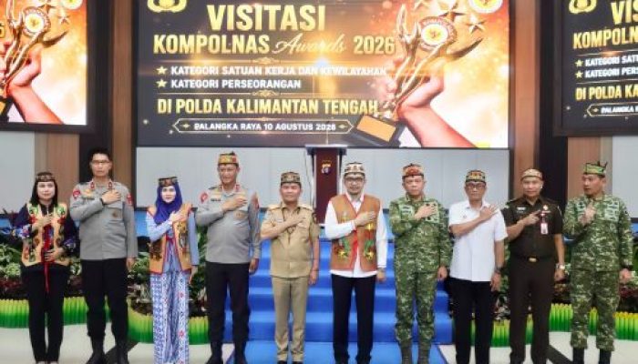 Polda Kalteng Masuk Lima Besar Kompolnas Awards 2026, Kolaborasi Jadi Kunci Jaga Kamtibmas