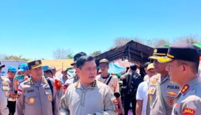 Astamaops Kapolri Turun Langsung Maksimalkan Operasi Kemanusiaan di Manggarai, 45 Posko Tampung 13.881 Pengungsi
