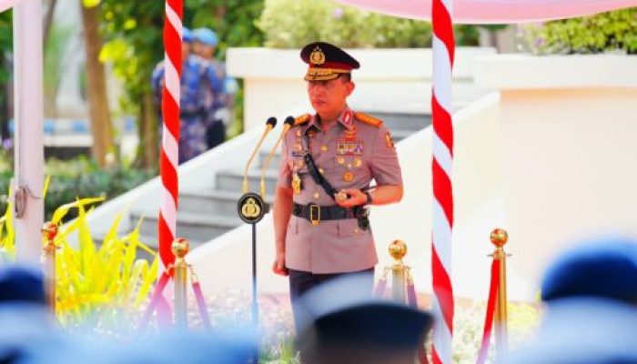 Kapolri Pimpin Upacara Hari Juang Polri 2026 di Surabaya, Kobarkan Semangat Perjuangan Polri untuk Mewujudkan Kemajuan Bangsa